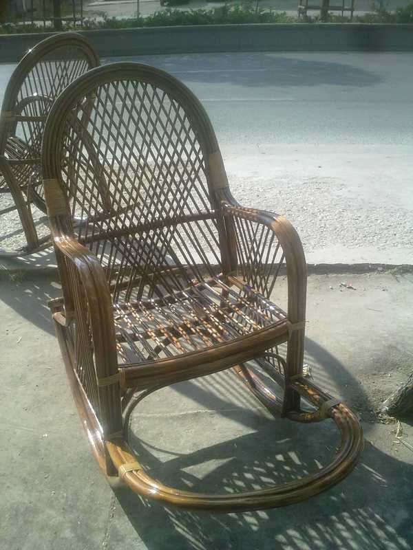 Bambu Sallanır Sandelyeler