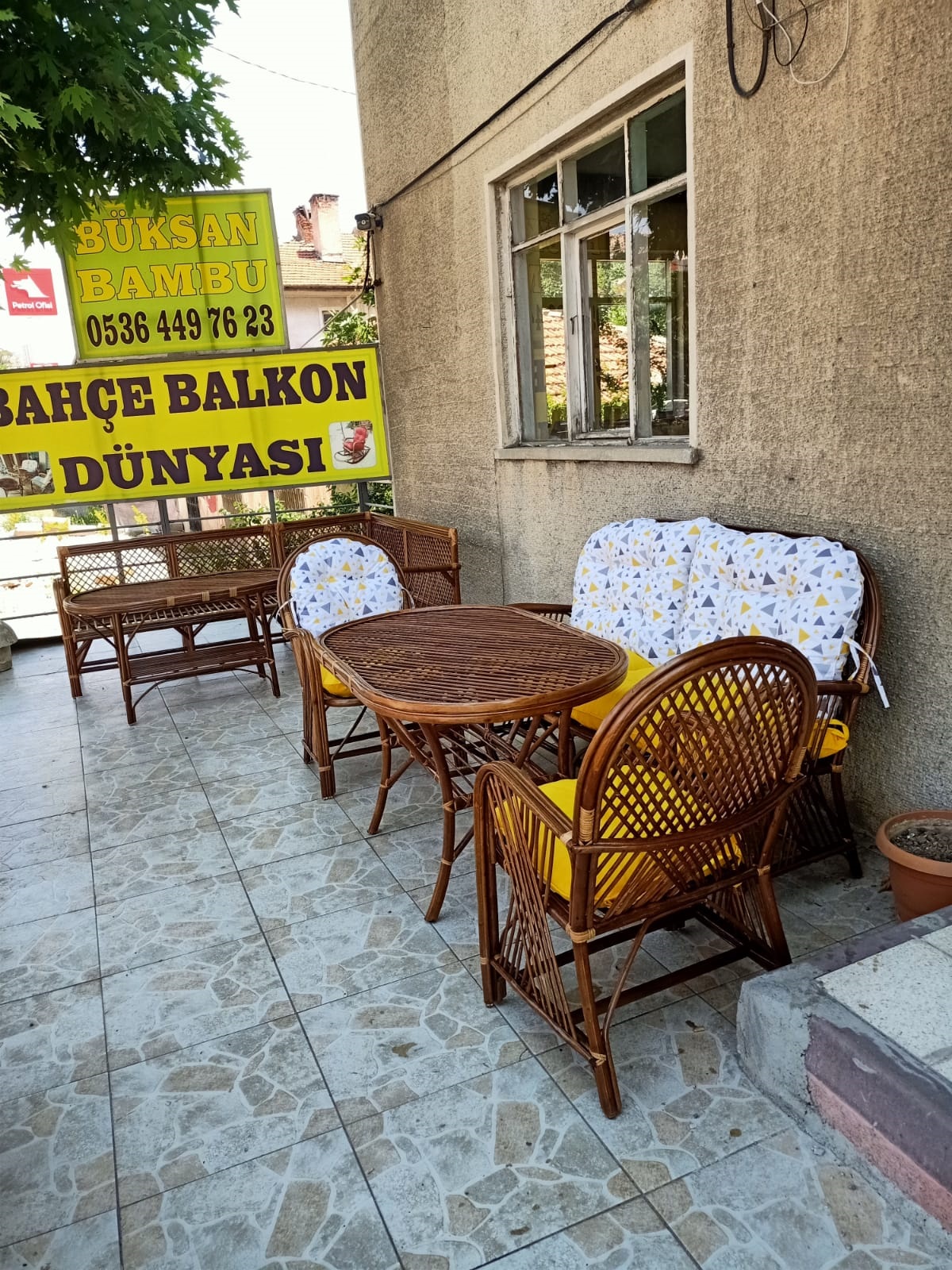 Bambu Oturma Grupları