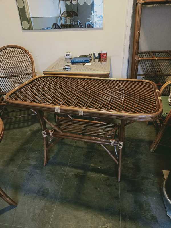 Bambu Masa ve Sehpa